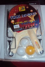 PALETAS DE PINPON + RED