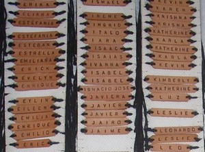 PULSERAS  CON  NOMBRE